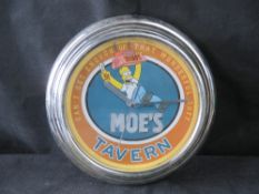 A Simpsons clock.