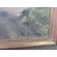 Oil on canvas, street scene, signed and framed. - Image 3 of 4