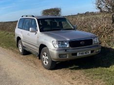 2001 Toyota Landcruiser Amazon 50th Anniversary Edition