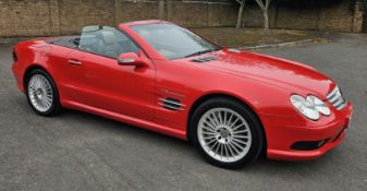 2003 Mercedes SL55 AMG Kompressor - 12 months MOT at point of sale - only 38,619 miles!