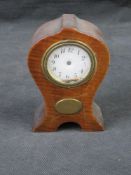 A mantle clock, a/f.