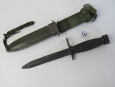 An AR70 Bayonet with a USM8A1 scabbard.