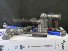 A Dyson hand held hoover. Disclaimer: electrical items are sold as untested and without guarantee.