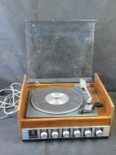 A Garrard turntable. Disclaimer: electrical items are sold as untested and without guarantee.