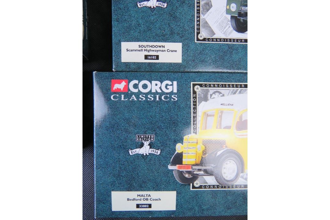 Scale model vehicles, Corgi Connoisseur Collection buses and commercial vehicles. - Image 2 of 4