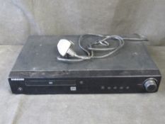 A Samsung DVD player. Disclaimer: electrical items are sold as untested and without guarantee.