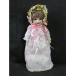 An Armand Marseilles bisque head doll, A.4/0.