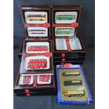 Scale model vehicles, Exclusive First Editions EFE, twelve box sets of buses.
