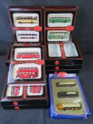 Scale model vehicles, Exclusive First Editions EFE, twelve box sets of buses.