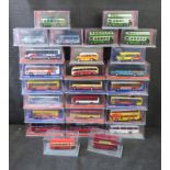 Scale model vehicles, Corgi Original Omnibus, 24 items and two others similar.