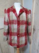 A Basler 61% mohair 32% virgin wool ladies jacket, size GB14.