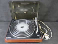 A Bang & Olufsen 1000 Beogram turntable.