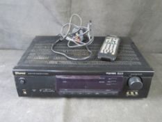 A Sherwood audio/video reciever.