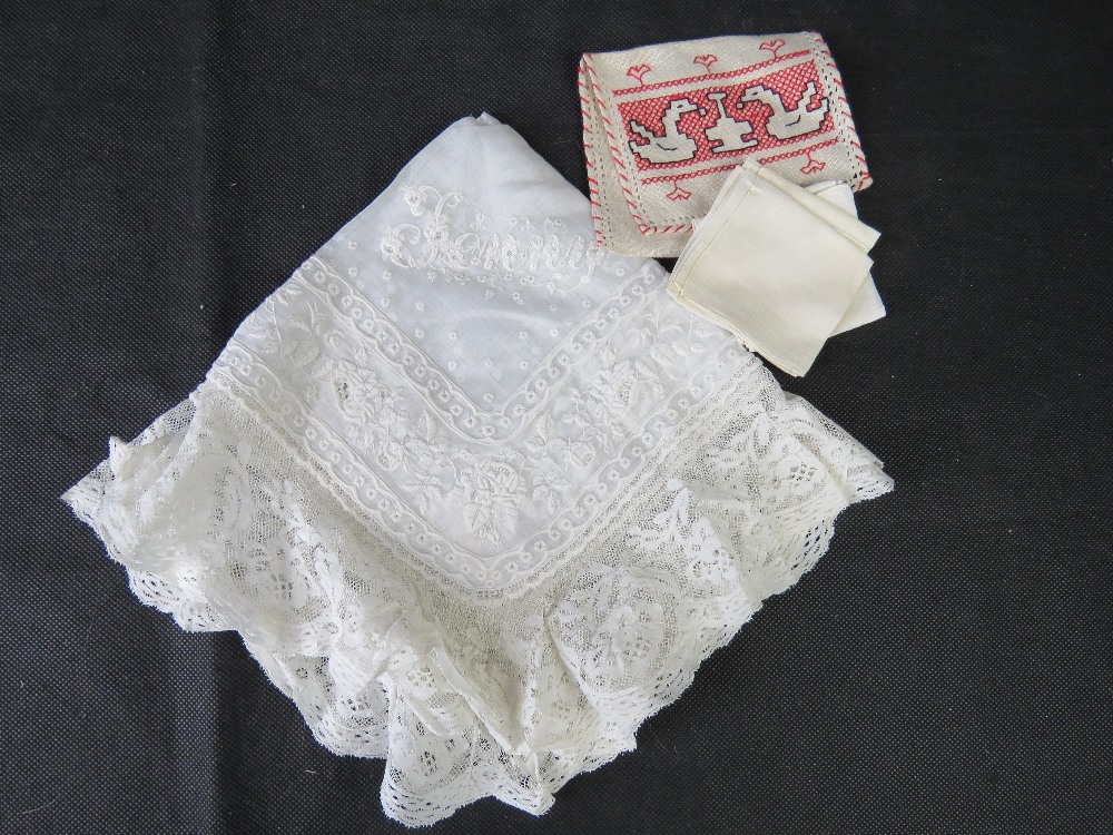 A quantity of vintage and antique clothes, mostly baby or small child, - Image 17 of 18
