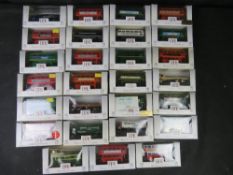 A quantity of 1:76 scale model commercial vehicles including buses by EFE (Exclusive First