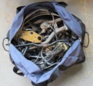 A quantity of assorted mechanical (automotive?) parts