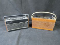 Two Roberts radios. Disclaimer: electrical items are sold as untested and without guarantee.