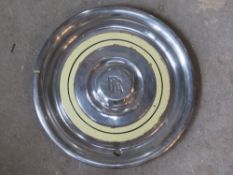 A Rolls Royce hub cap