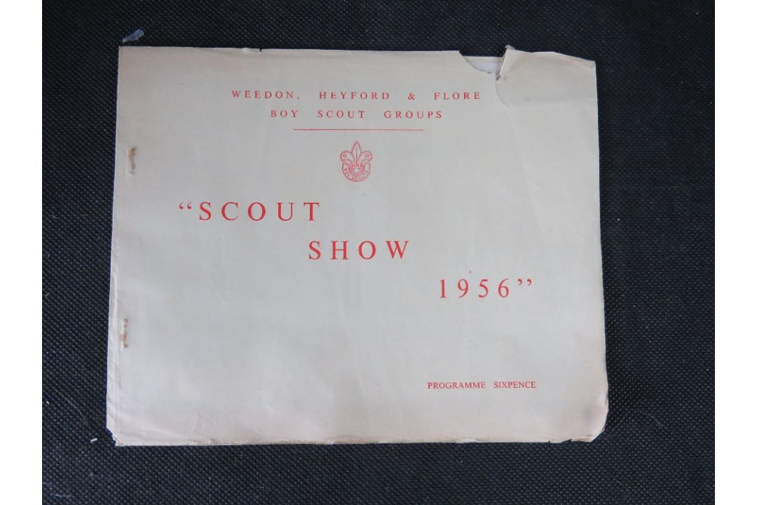 A quantity of Scouts ephemera including badges, medals, beret, belts, original poster, - Image 14 of 15