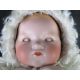 An Armand Marseilles bisque head baby doll, 3418, cloth body, sleepy eyes and closed mouth. - Image 8 of 9