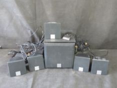 A Creative Labs Inspire 5.1 surround sound.