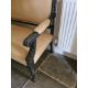 An antique French style salon couch, circa 1880, reupholstered in the traditional manner, - Image 5 of 9