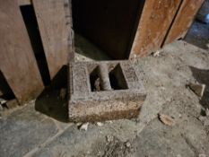 A cast iron 56Lb weight.