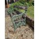 A garden bench with cast iron ends, approx 152cm wide. - Image 2 of 3