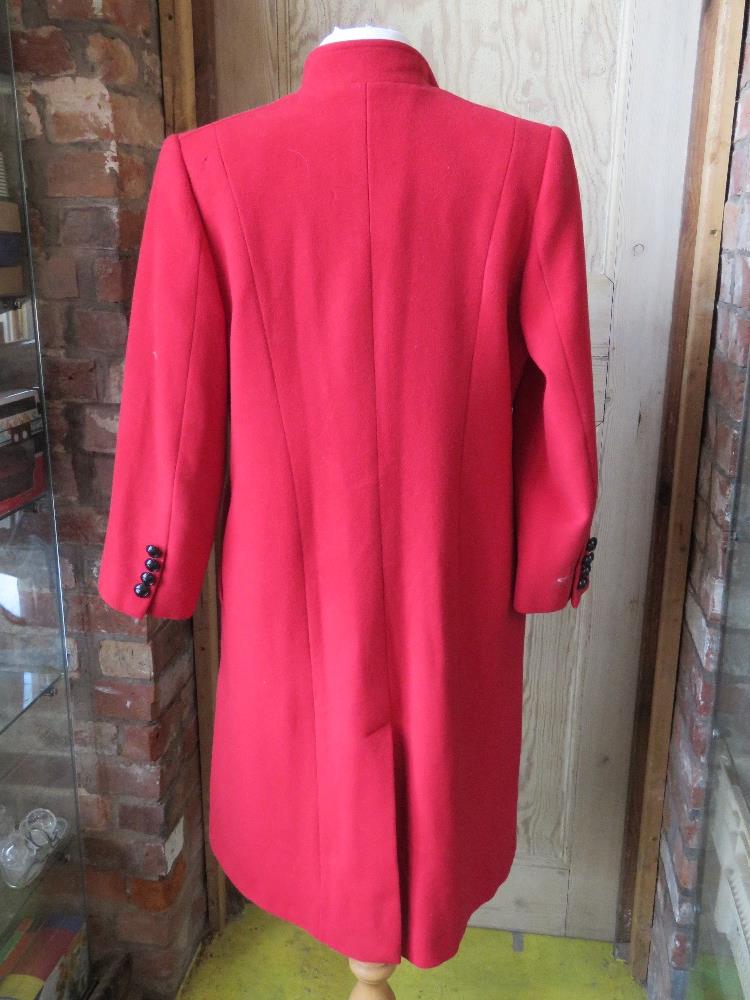 Designed and made by Rosemarie van Bree; ladies coat - wool/cashmere content but no label, - Image 2 of 4