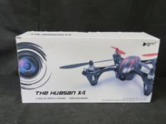 A Hubsan quadcopter. Disclaimer: electrical items are sold as untested and without guarantee.