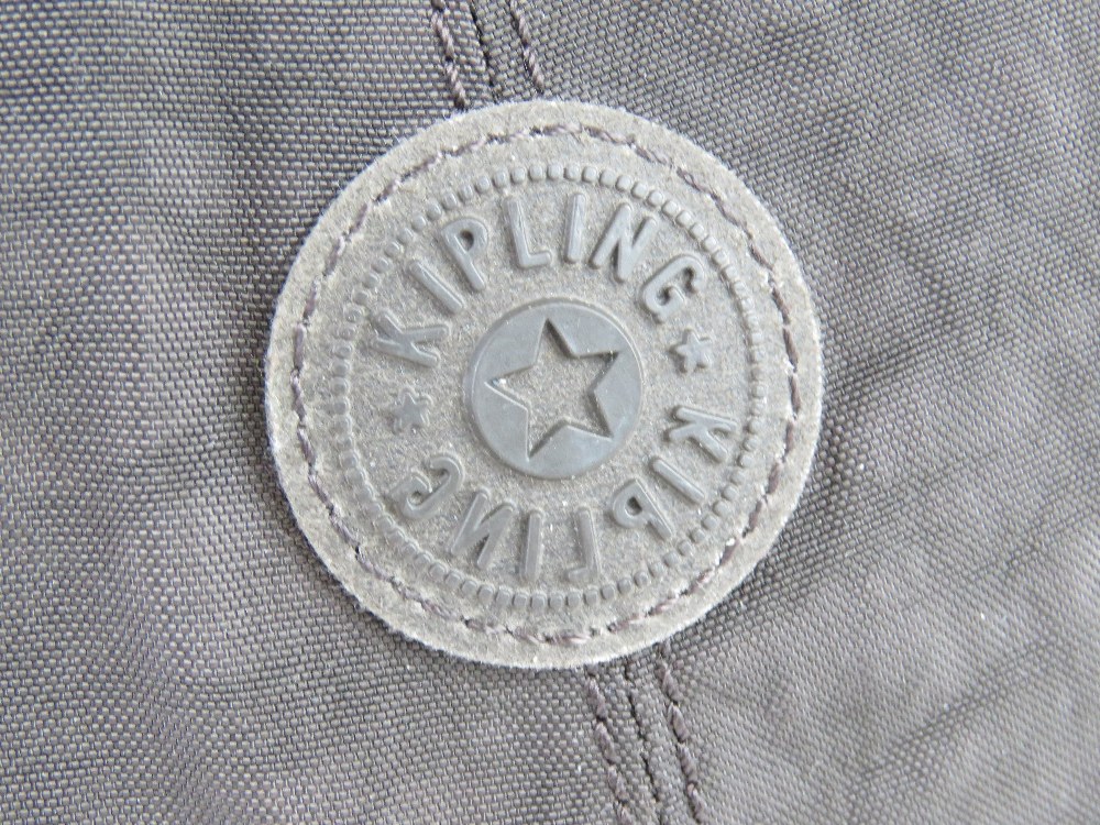 A brown canvas handbag by Kipling approx 45cm wide. - Image 2 of 2