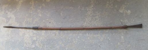An African spear - swapped at a Scouts jamboree in the 1950's.