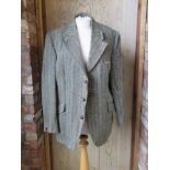 A Harris Tweed 100% wool jacket, 112cm.