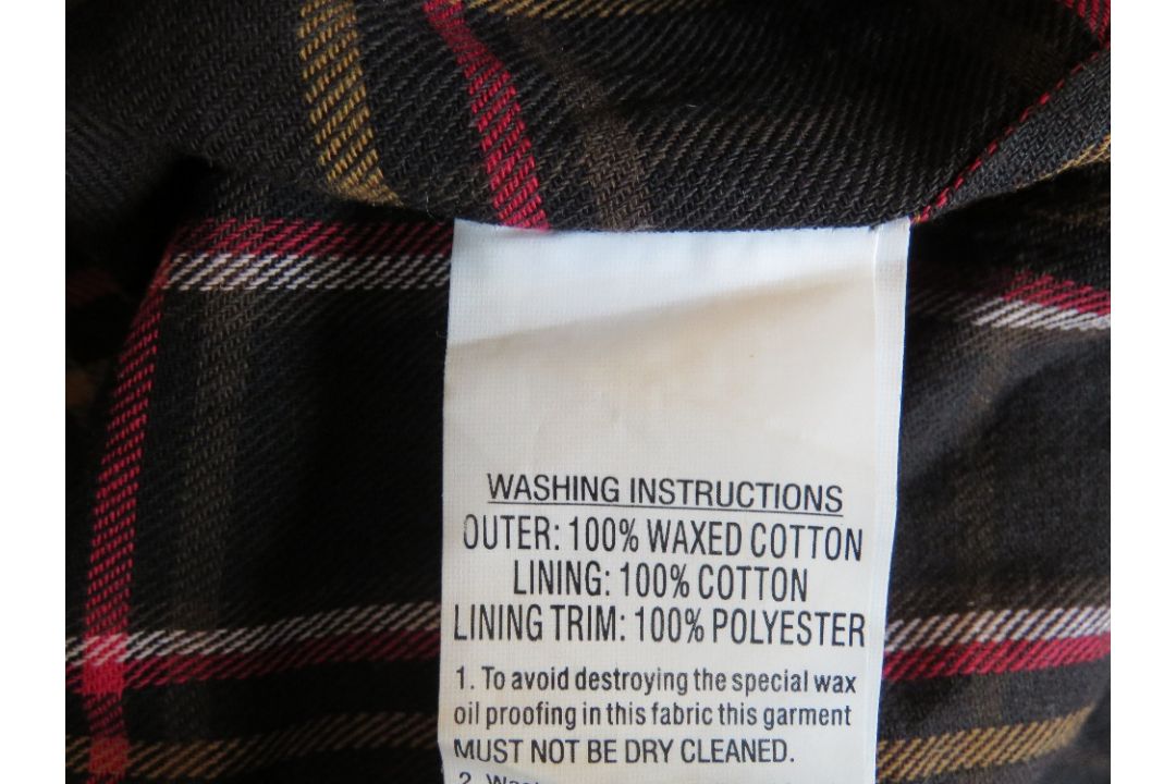 A waxed cotton jacket by Game size L. - Image 4 of 4