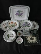 A quantity of Portmeirion Botanic Garden dinner plates, side plates, etc.