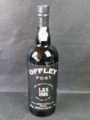 Offley Late Bottled Vintage 1985 port, sealed bottle.