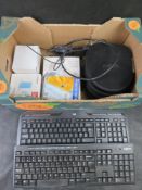 A quantity of assorted electrical items.