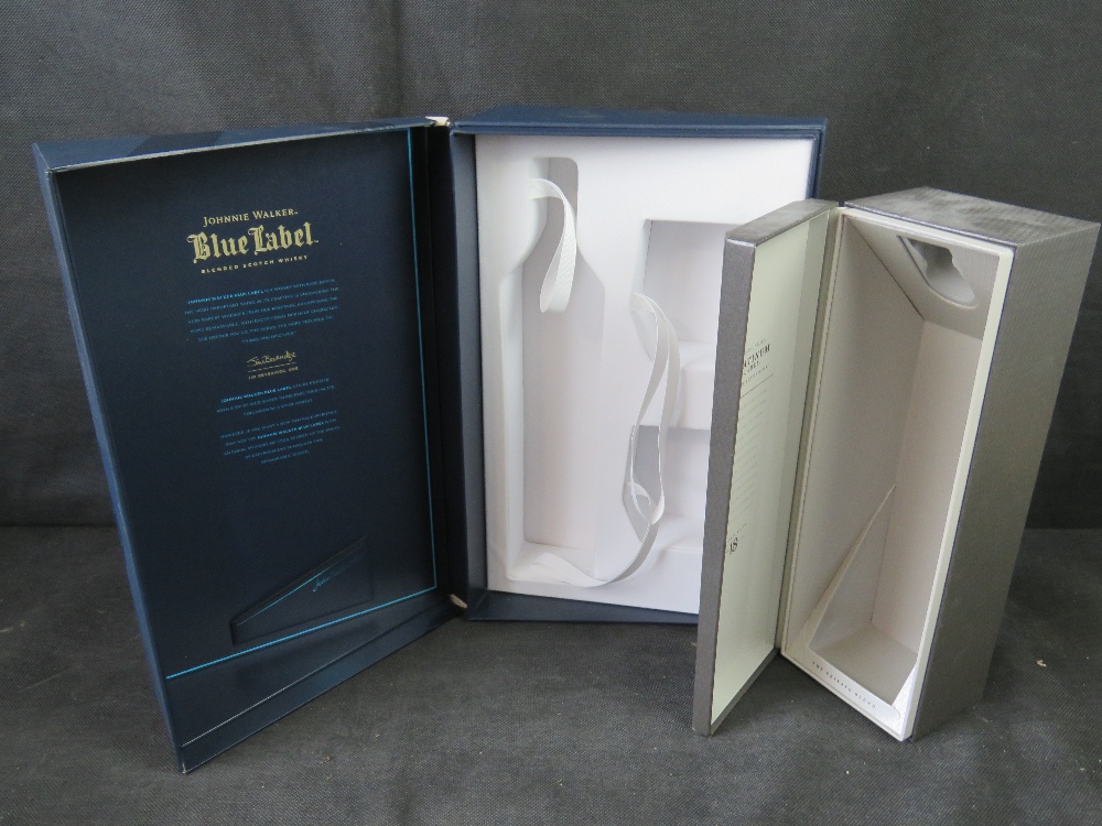 Two Johnnie Walker boxes, empty. - Image 2 of 2