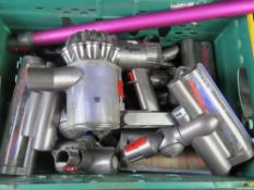 A Dyson handheld with battery - filter deficient,