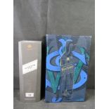 Two Johnnie Walker boxes, empty.