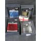 A quantity of stainless steel hip flasks. - Image 1 of 2