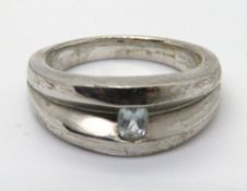 A 925 silver ring size O.