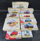 A quantity of Corgi scale model commercial vehicles.