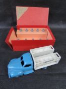 A Dinky Toys Meccano 250 Studebaker milk truck with Nestlé branding, in original box.