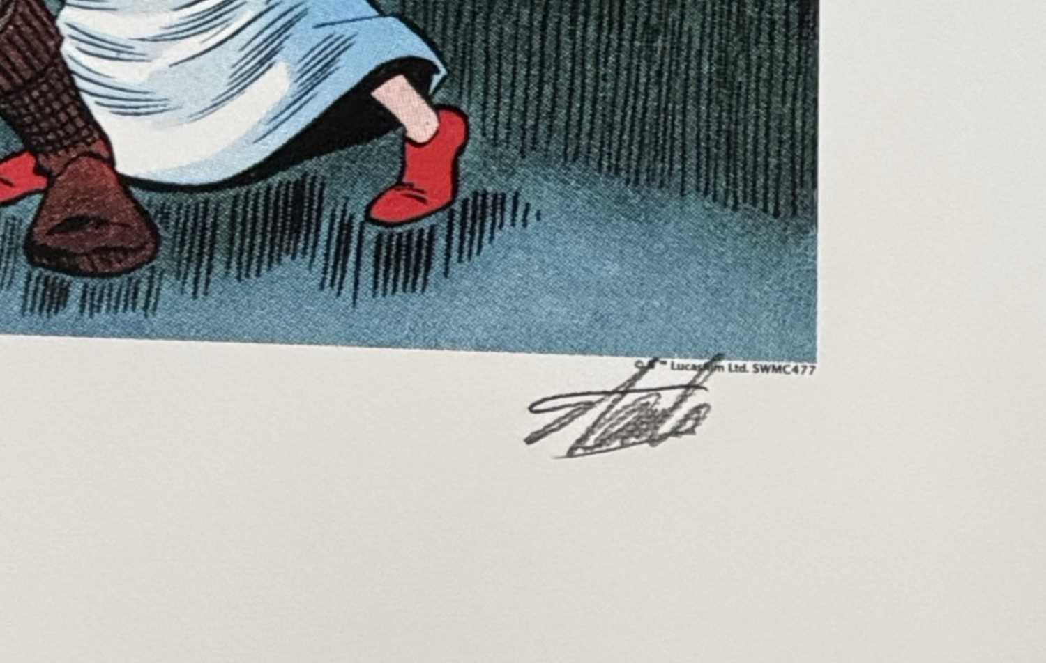 MARVEL STAR WARS LIMITED EDITION PRINTS [SIGNED]. Washington Green and CC/Marvel Fine Art. A set - Image 4 of 16