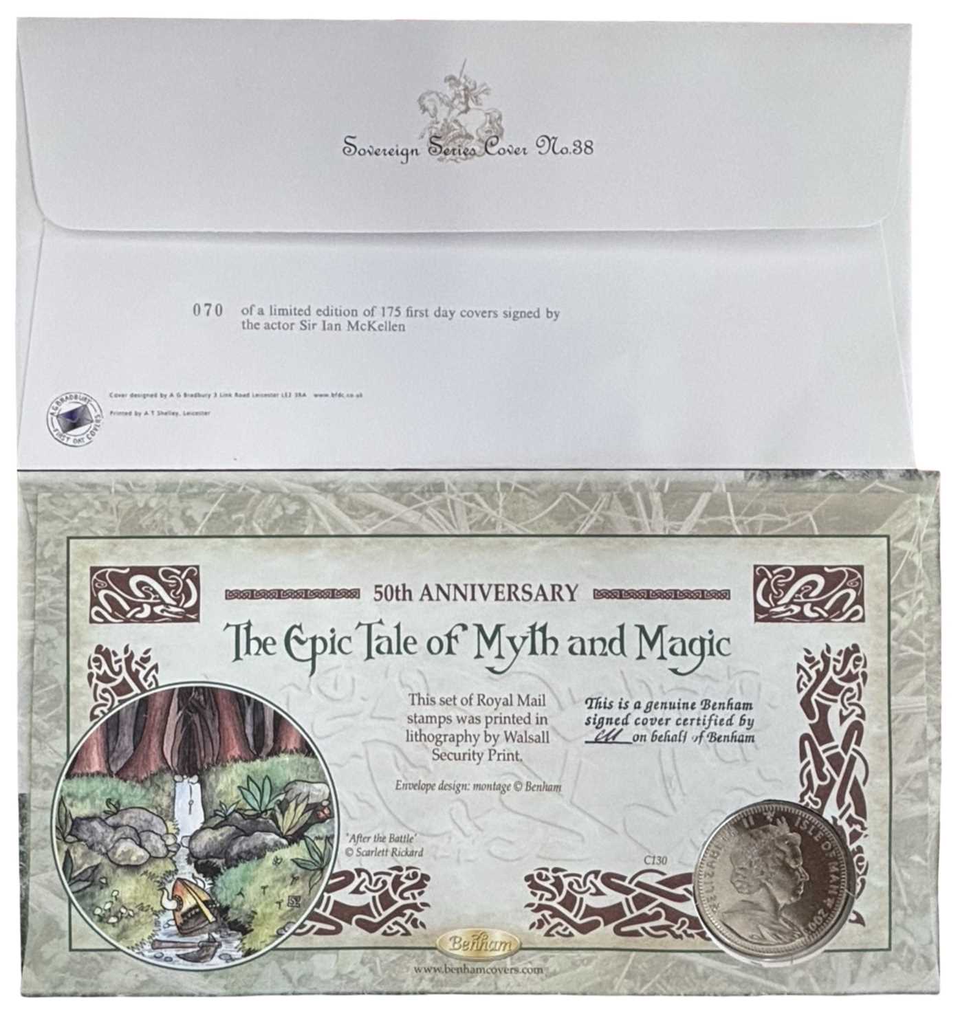SIGNED LORD OF THE RINGS: A mixed lot of ephemera signed by the cast, to include: - The Witch King - Image 2 of 2