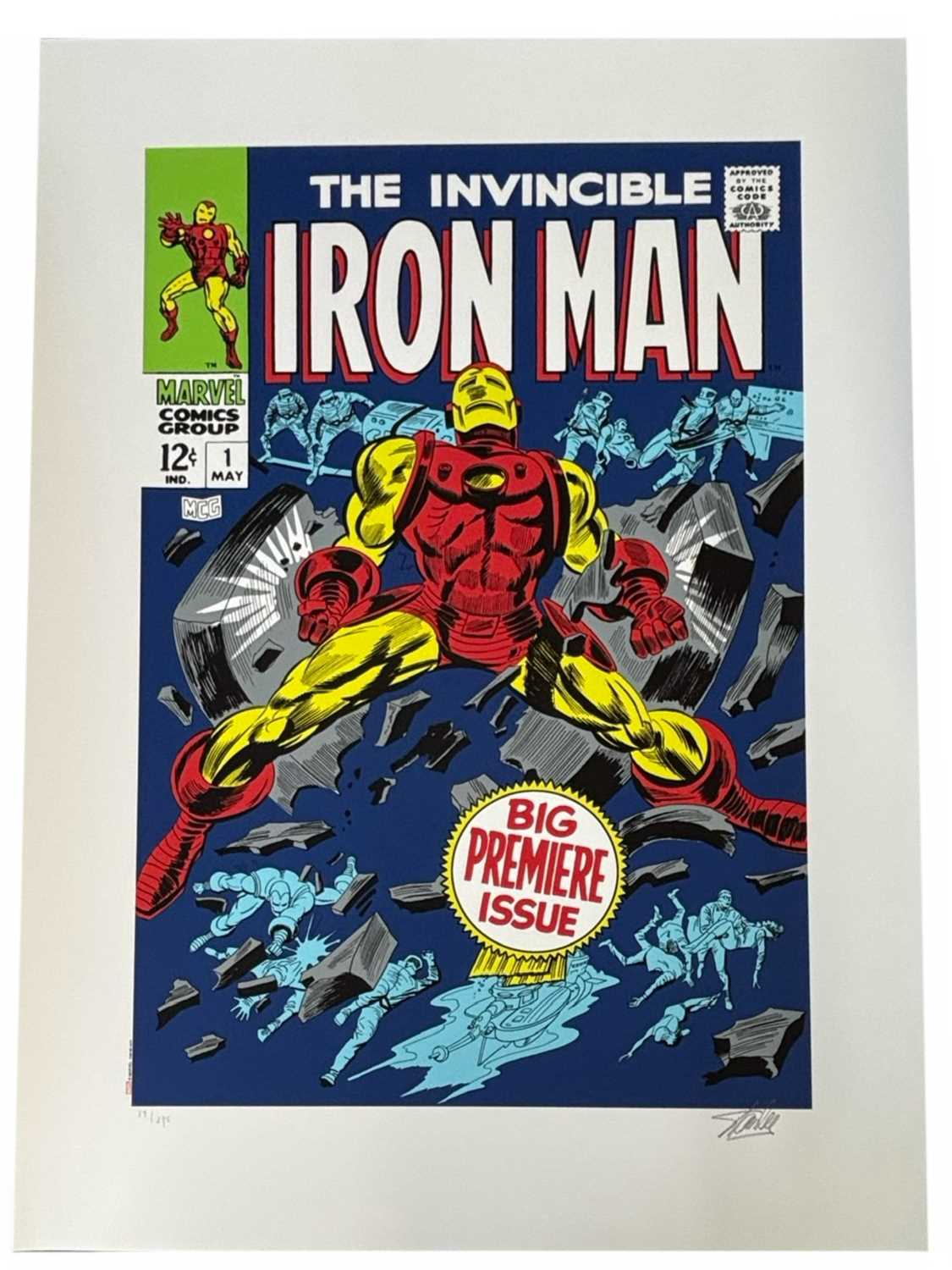 MARVEL SUPERHEROES LIMITED EDITION PRINTS [SIGNED]. Washington Green and CC/Marvel Fine Art. A set - Image 15 of 17