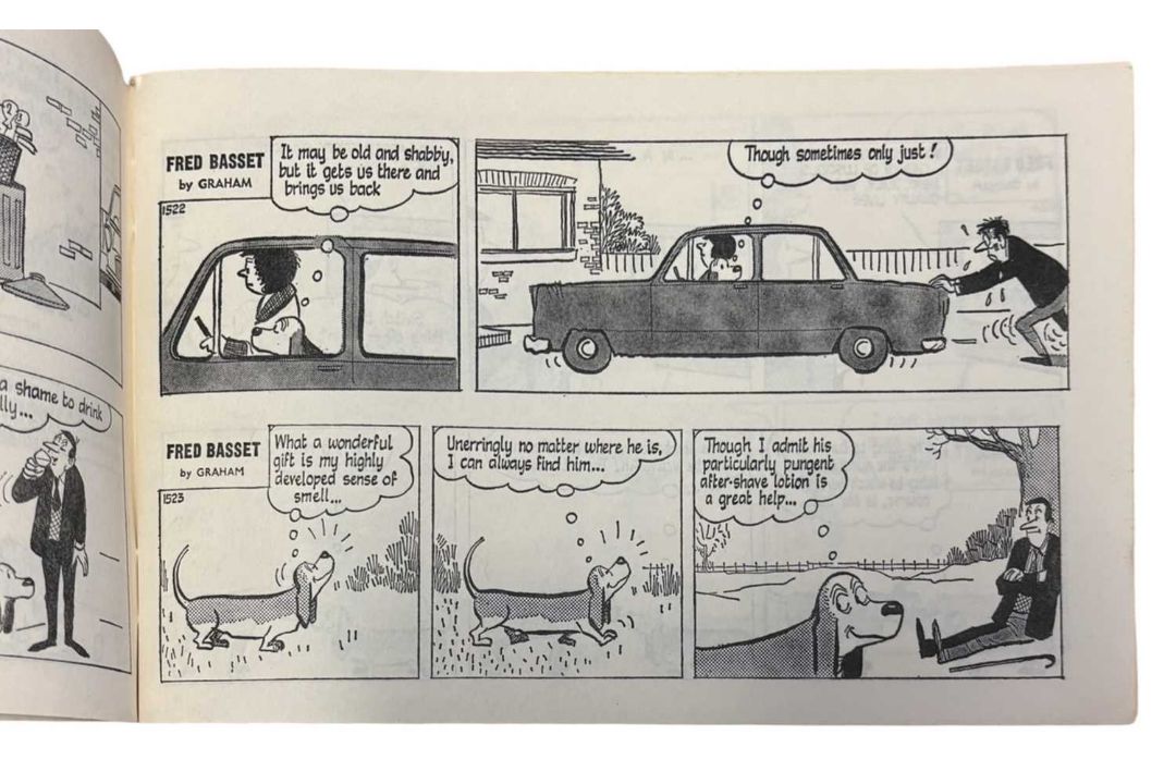 ALEX GRAHAM: FRED BASSET, London, Associated Newspapers Ltd, #10 (x2); 14 and 19. Original black and - Image 2 of 4