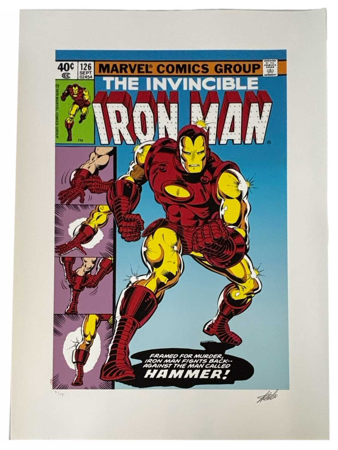 MARVEL SUPERHEROES ARTIST PROOF LIMITED EDITION PRINTS [SIGNED]. Washington Green and CC/Marvel Fine - Image 4 of 16