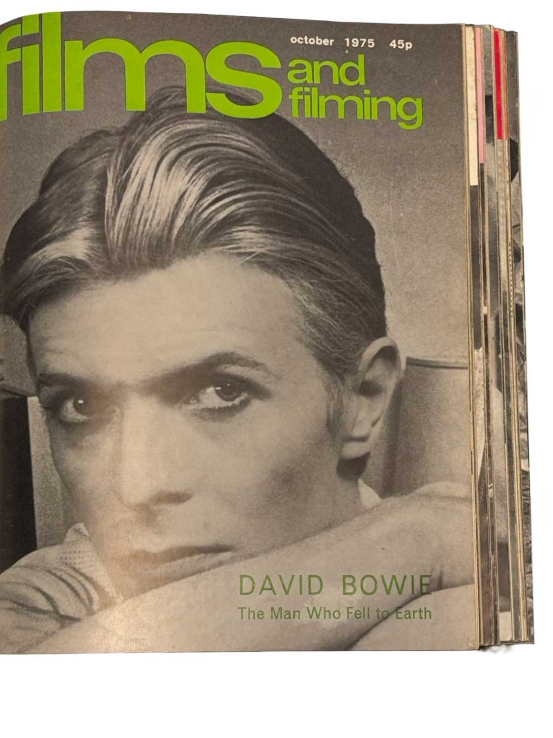 A complete run of FILMS AND FILMING magazine, 1974 - 1988, housed in binders. - Image 2 of 9